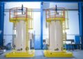 Two fully automatic backwash filters for the filtration of seawater