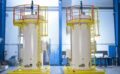 Two fully automatic backwash filters for the filtration of seawater