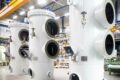 Mehrere Seewasserfilter Rückspülfilter