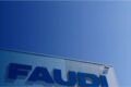 FAUDI logo on company building