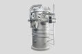 Silber Jet-Pulse-Filter-FAUDI für Luft- und Gasreinigung, Staubabscheidung und Produkttrennung