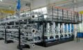 Eine Modulfilter-Anlage in der Seitenansicht - HCGO Filtration