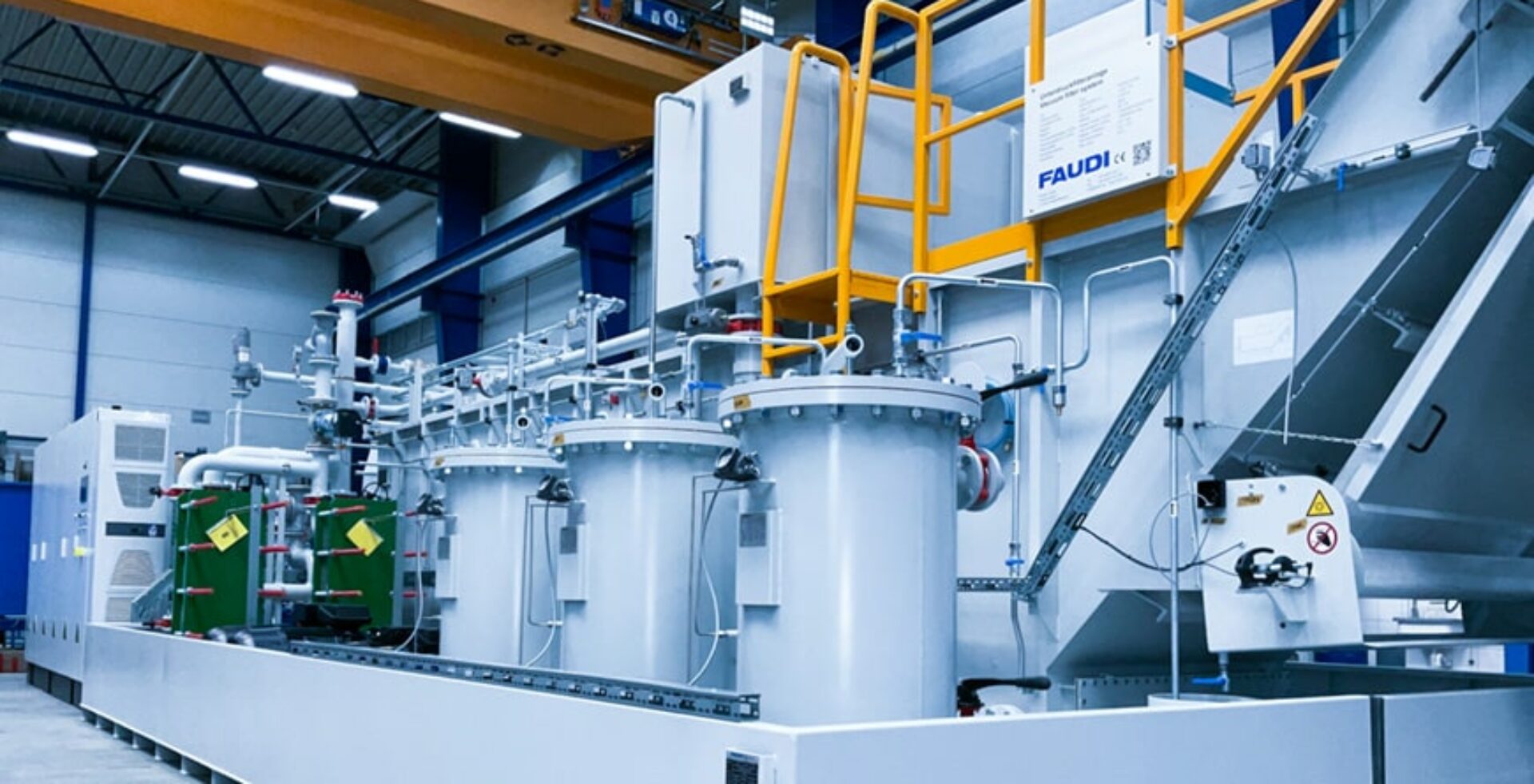 A Filter System for Steel Machining FAUDI Filtration Technology