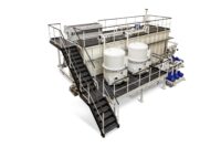 A precoat filter system for the filtration of cooling lubricants in the automotive industry