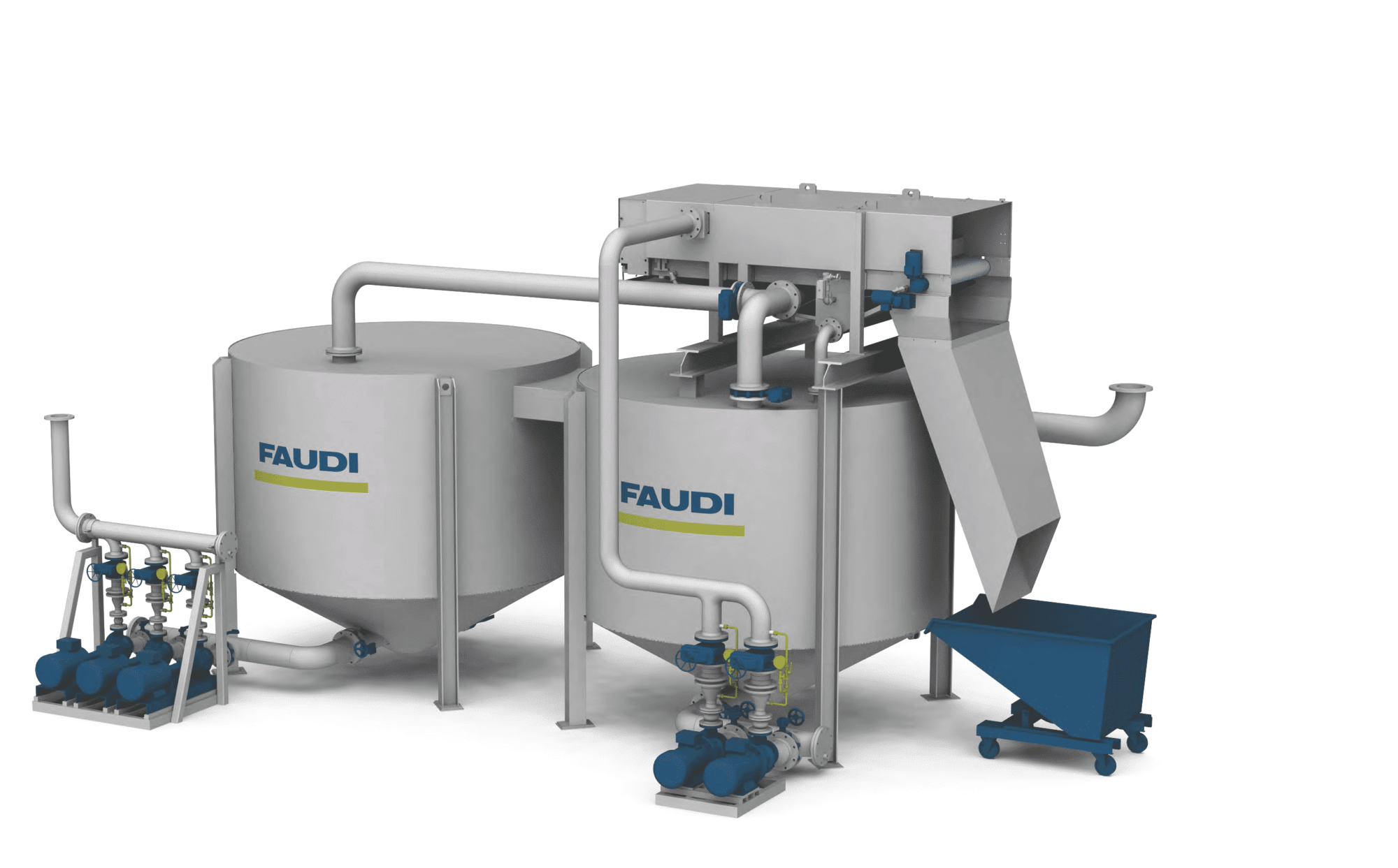 FAUDI Klappbandfilter für leistungsstarke KSSFiltration