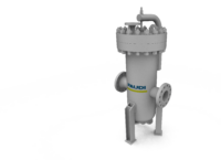 Sieve cylinder filter with FAUDI logo -Rendering