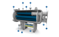 Structure of FAUDI coalescers/filter water separators - Applications for the separation of liquid-liquid dispersions