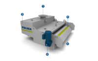 FAUDI roller separator for separation of ferritic contaminants and chips in liquids
