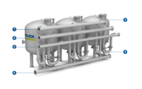 Structure FAUDI layer filter - modular filtration solution for water treatment